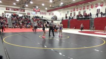 100 lbs Cons. Round 3 - Layla Hamilton, West Branch vs Jacqueline Wilke, Central DeWitt