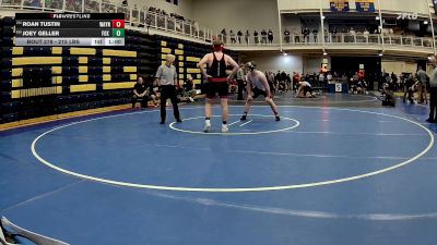 215 lbs Consy 2 - Roan Tustin, Waynesburg vs Joey Geller, Fox Chapel
