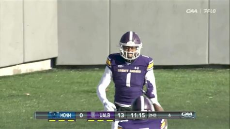 Highlights: Monmouth vs. UAlbany | 2023 CAA Football