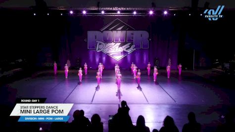 Star Steppers Dance - Mini Large Pom [2024 Mini - Pom - Large Day 1] 2024 Power Dance Grand Nationals