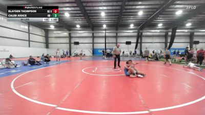 90 lbs Rr Rnd 5 - Blayden Thompson, NC United - BHS vs Caleb Judice, 4M - BHS