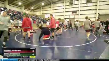 138 lbs Champ. Round 1 - Conrad Andersen, Spanish Fork vs Ephraim Cornejo, American Leadership Academy