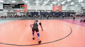 157 lbs Quarterfinal - Konrad Haugeto, RIT vs Paul Lichter, St. John Fisher