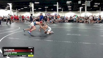 120 lbs Round 1 (4 Team) - Carmine Sipper, Caldwell vs Alex Deritis, Spear Mat Club