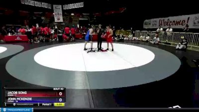 152 lbs Placement Matches (16 Team) - Jacob Song, BAWA vs John Mckenzie, CMWA