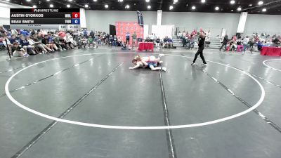 150 lbs Austin Gyorkos, Team Michigan - Blue vs Beau Smith, Team Oregon