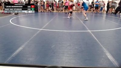 141-157 lbs Champ. Round 1 - Jacee Mardirosian, PSF Wrestling vs Daisy May Etchison, Gateway Science Academy