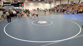 125 lbs Champ. Round 1 - Kolton Ploughe, Manchester vs Quentin Keen, Wabash