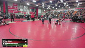 135 lbs Champ. Round 1 - Kayla Ganac, Los Osos vs Margarita Martinez, Anaheim