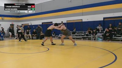 285 lbs Round Of 16 - Frank Grazulis, Plum vs Jacob Halbedl, Montour
