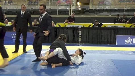 Mia Montesinos Perdomo vs Holly Elizabeth Martin 2025 Pan Jiu Jitsu IBJJF Championship