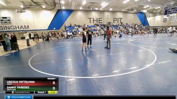 109 lbs Round 1 - Danny Paredes, Westlake vs Lincoln Mittelman, Agon