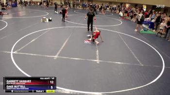 59 lbs Cons. Round 3 - Garrett Vasquez, Rum River Wrestling vs Dake Buttell, Wrestling Brotherhood