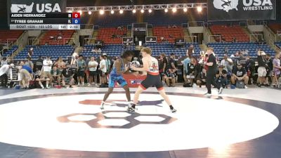 165 lbs Champ. Rd Of 32 - Aiden Hernandez, Idaho vs Tyree Graham, Florida