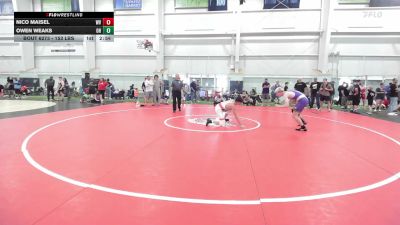 153 lbs Quarterfinal - Nico Maisel, WV vs Owen Weaks, OH