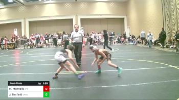 77 lbs Semifinal - Marcarlo Mannello, Gps vs Jonathan Bexfield, Sanderson Wr Acd