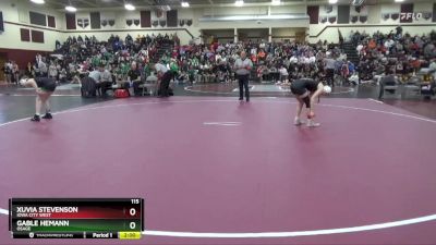 115 lbs Round 2 - Gable Hemann, Osage vs Xuvia Stevenson, Iowa City West