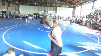 110 lbs Rr Rnd 3 - Sarah O'Neal, Heat vs Ella Armstong, Wagoner Takedown Club