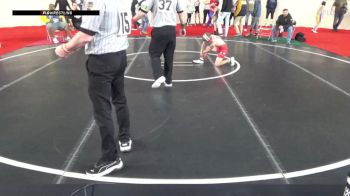 70_B lbs Round Of 32 - Carter Dambach, Freedom vs Vincent Foster, Nazareth