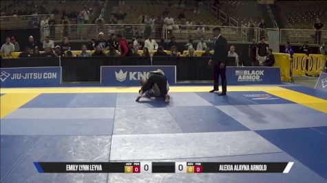 Alexia Alayna Arnold vs Emily Lynn Leyva 2025 Pan Jiu Jitsu IBJJF Championship