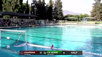 Replay: Chapman vs La Verne | Oct 2 @ 4 PM