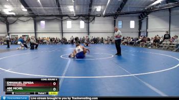 174 lbs Cons. Round 3 - Abe Michel, Loras vs Emmanuel Zepeda, Nebraska Wesleyan