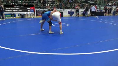 144 lbs Champ. Rd Of 16 - Noah Kauffman, Moen Wrestling Academy vs Karson Reinhardt, Sebolt Wrestling Academy