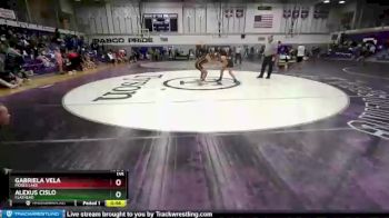 135 lbs Cons. Round 3 - Alexus Cislo, Flathead vs Gabriela Vela, Moses Lake