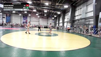 142 lbs Rr Rnd 3 - Colin Wilson, Illinois Menace vs Ryan Briggs, Micky's Maniacs Grey