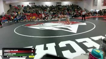 138 lbs Semifinal - Kaemon Cobb, Rocky Mountain vs Joseph Salazar, Jefferson