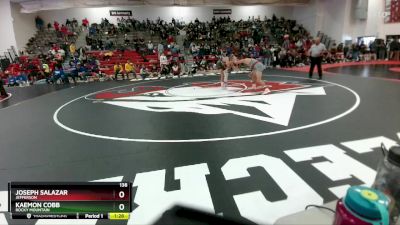 138 lbs Semifinal - Kaemon Cobb, Rocky Mountain vs Joseph Salazar, Jefferson