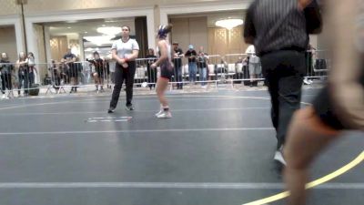 94 lbs Consi Of 4 - Penelope Soto, Dominate WC vs Priseis Hancock, Chickens Wrestling