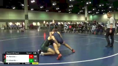 160 lbs Round 4 (16 Team) - Manuel Narciso, Explorer Wrestling vs Connor Edwards, Goon Squad