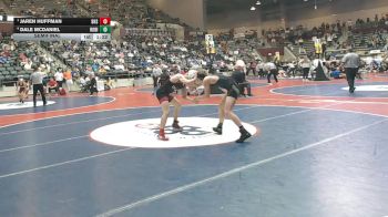 4A 120 lbs Semifinal - Jaren Huffman, DOVER HIGH SCHOOL vs Dale McDaniel, Robinson
