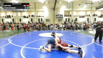 113 lbs Quarterfinal - Sam Katz, Sharon vs Dylan Letendre, Bristol-Plymouth