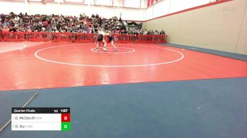 144 lbs Quarterfinal - Decklan McDevitt, Pembroke vs Gavin Iby, Lynnfield/N.Reading