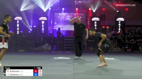 Keith Krikorian vs Joshua Cisneros 2022 ADCC West Coast Trial