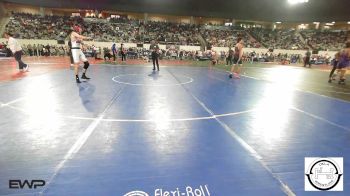 143 lbs Consi Of 32 #2 - Zairyon Hart, Blanchard High School vs Wyatt Lewis, BISON WRESTLING GEARY, OK