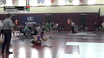 132 lbs Cons. Round 3 - Kam Roberts, Alburnett vs Gerald Donnelly, Tinley Park (Andrew)