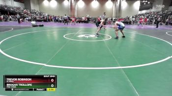 157 lbs Cons. Round 2 - Brogan Trollope, Pine Creek vs Trevor Robinson, El Reno