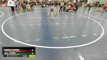 115 lbs Champ. Round 1 - Garrett Bowden, Askren Wrestling Academy vs Ezra Turner, Team Idaho Wrestling Club