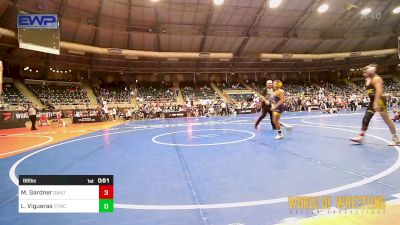 88 lbs Consi Of 32 #2 - Macyn Gardner, Dakota Boyz Wrestling Club vs Logan Vigueras, Team Tulsa Wrestling Club