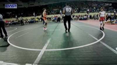 80 lbs Round Of 16 - Shawn Allen Jr., Mustang Bronco Wrestling Club vs Jack Spence, Newkirk Takedown Club