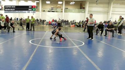 48 lbs Semifinal - Jasper Rice, Empire WC (NH) vs Kevin Riley, Doughboys WC