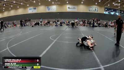 60 lbs Round 3 (6 Team) - Logan Vallalla, Mat Assassins Black vs Hank Blair, CP Wrestling Academy