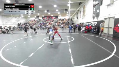 120 lbs Quarterfinal - London Towles, Littlerock vs Eric Lopez, Santa Ana