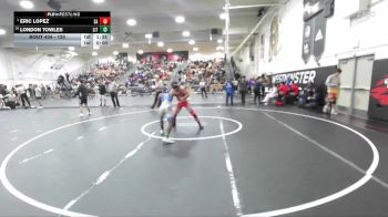120 lbs Quarterfinal - London Towles, Littlerock vs Eric Lopez, Santa Ana