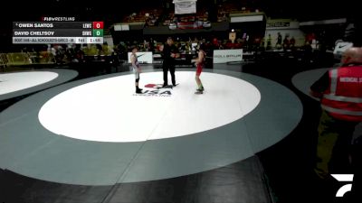 Cons. Semis - Justin Rosiak, Mad Dawg Wrestling Club vs Jaxon Sovereign, Fortuna Youth Wrestling Club