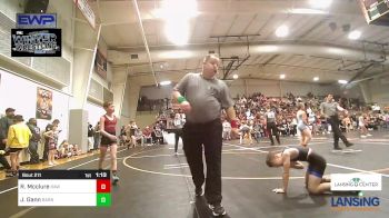 73 lbs Quarterfinal - Riley Mcclure, RAW vs Judson Gann, Barnsdall Youth Wrestling