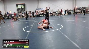 105 lbs 5th Place Match - Hunter Taff, Wrestling Factory vs Adam Glauser, Fox Lake WC